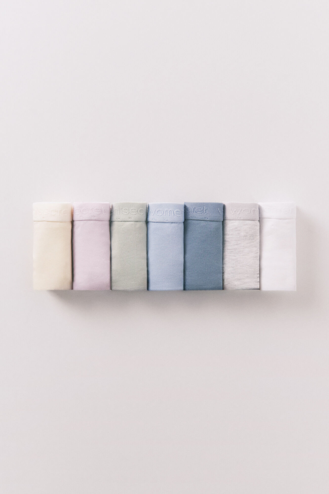 Women'secret Pack 7 tangas algod&oacute;n logo