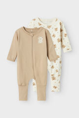 Name it Set de pijamas de bebe blanco