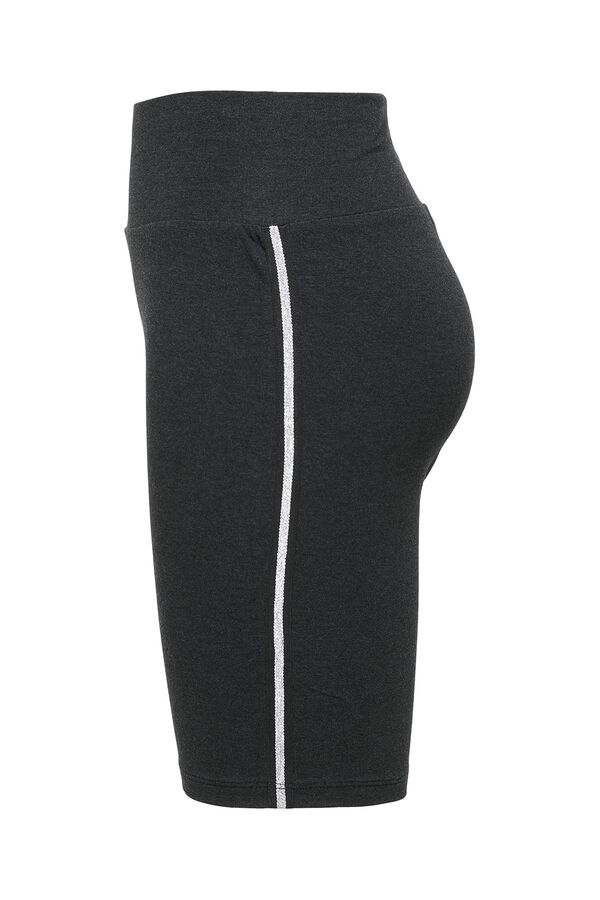 Only Play Radler-Leggings mit Paspelierung Schwarz