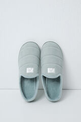 Women'secret Green padded sole slippers green