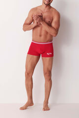 Cotonella Calzoncillos tipo b&oacute;xer rojos  rojo