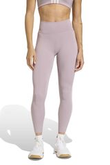 Adidas Mallas 7/8 deportivas 3 bandas Optime marr&oacute;n