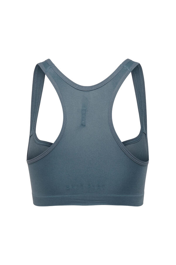 Womensecret Medium intensity sports bra bleu