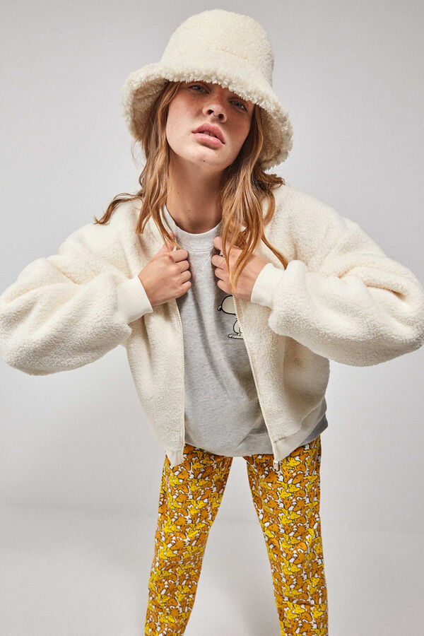 Gisela Chaqueta borrego polar beige