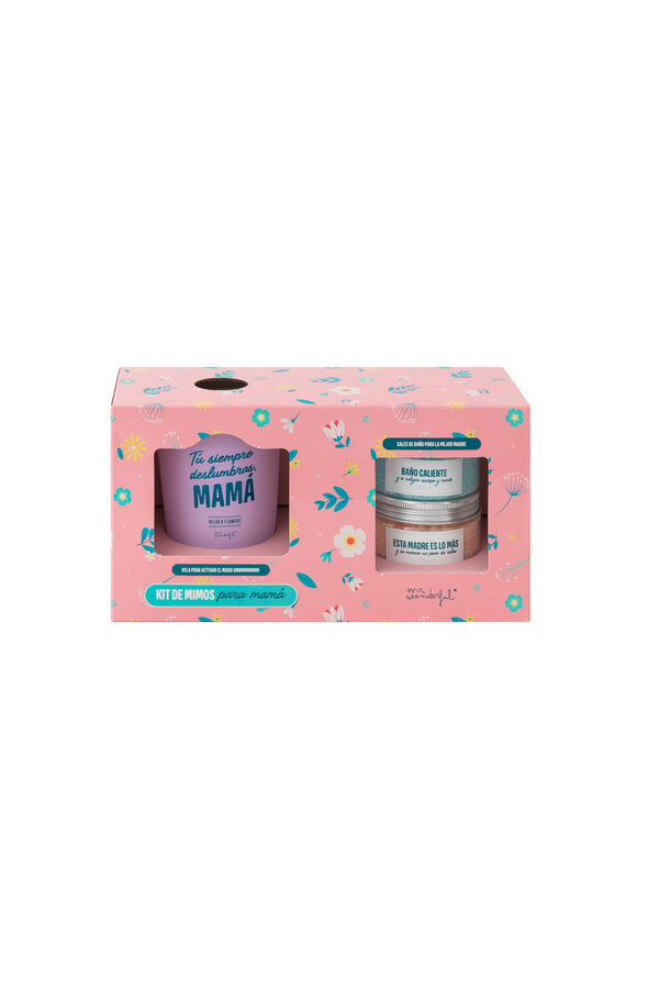 Womensecret Kit de mimos para mamá - Sales de baño + vela printed