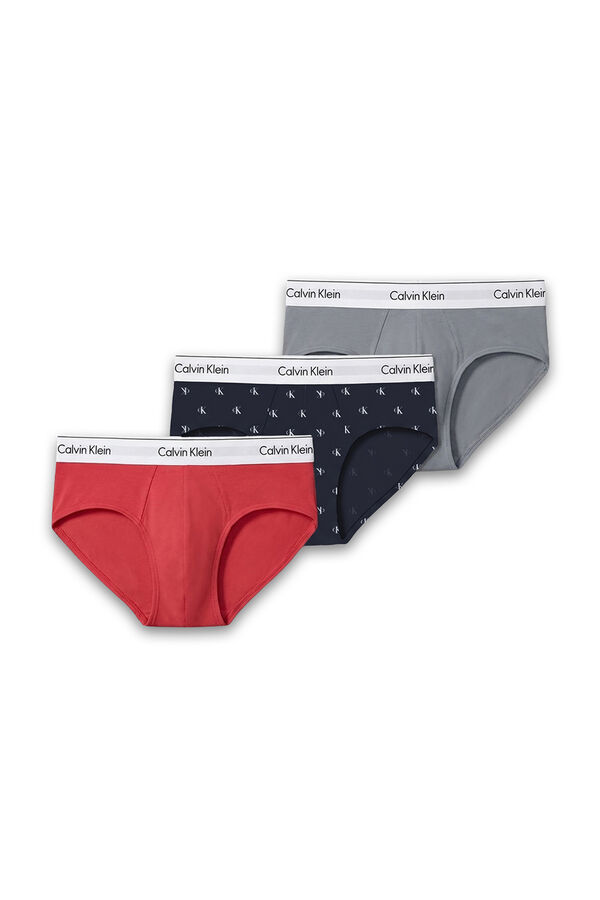 Calvin Klein Pack de 3 slips - Icon Cotton Stretch estampado