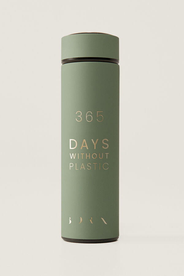 Born Living Yoga Botella acero inoxidable beige