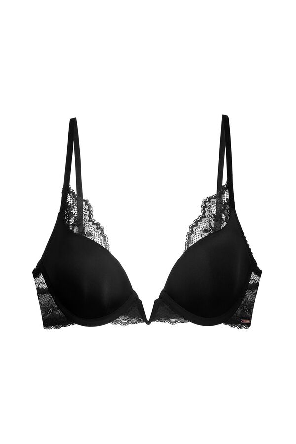 Dorina Anahi padded plunge black