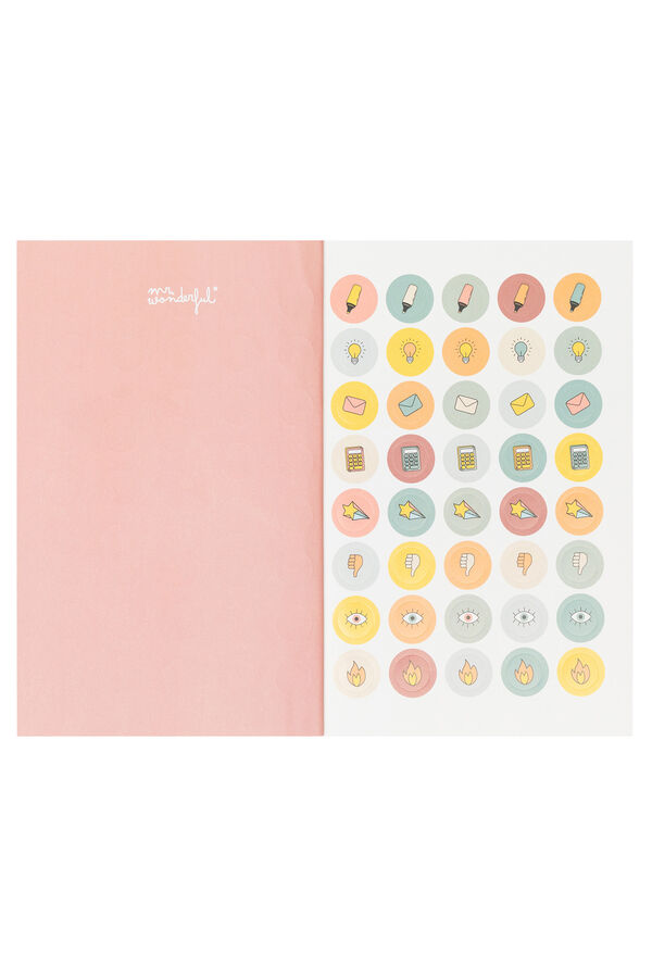 Mr. Wonderful Office 2025 Extra Large Weekly Diary - Let the magic begin printed