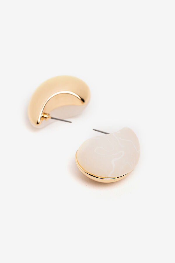 Vilanova Pendientes Curvos Combinados amarillo