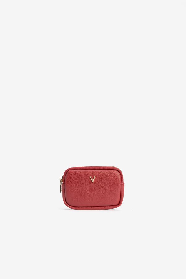 Vilanova Bolsa peque&ntilde;a con efecto piel rojo
