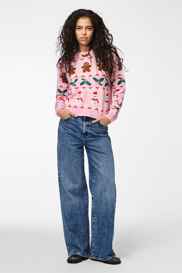 Pieces Jersey Navidad  morado/lila