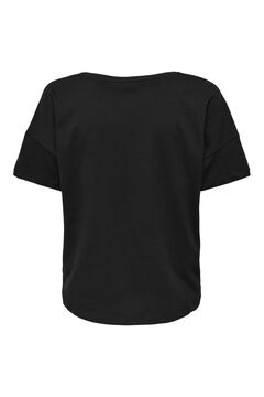 Womensecret T-shirt de manga curta preto