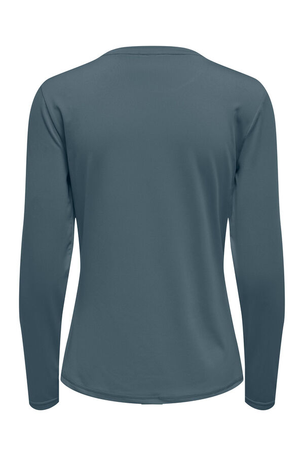 Womensecret T-Shirt Logodetail Grau
