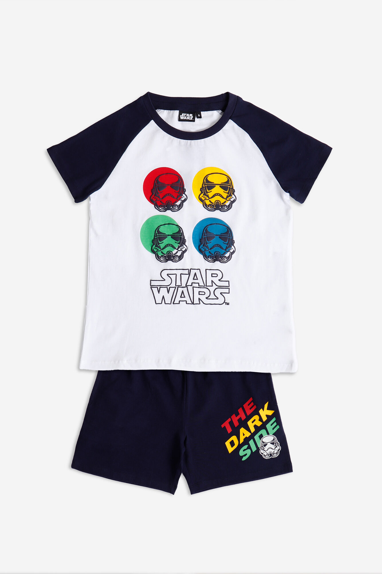 Admas STAR WARS Pijama Manga Corta The Dark Strike para Ni&ntilde;o