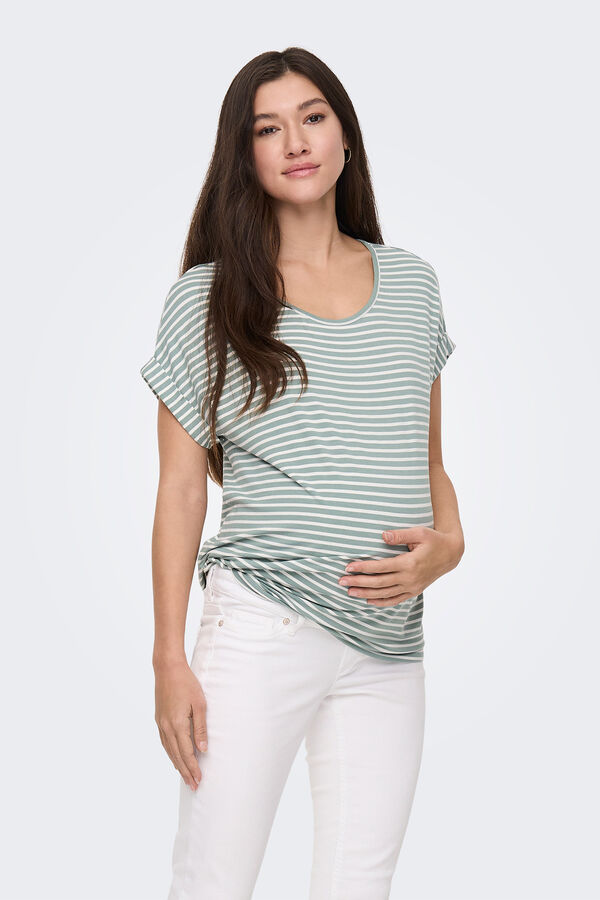 Womensecret Kurzarm-Shirt Maternity Grün
