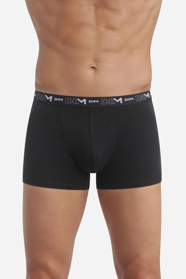 DIM Pacote com 3 boxers de algod&atilde;o estampado