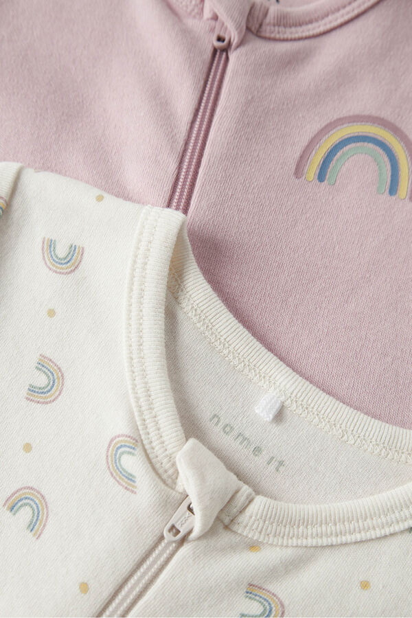 Name it Baby pajama set Weiß