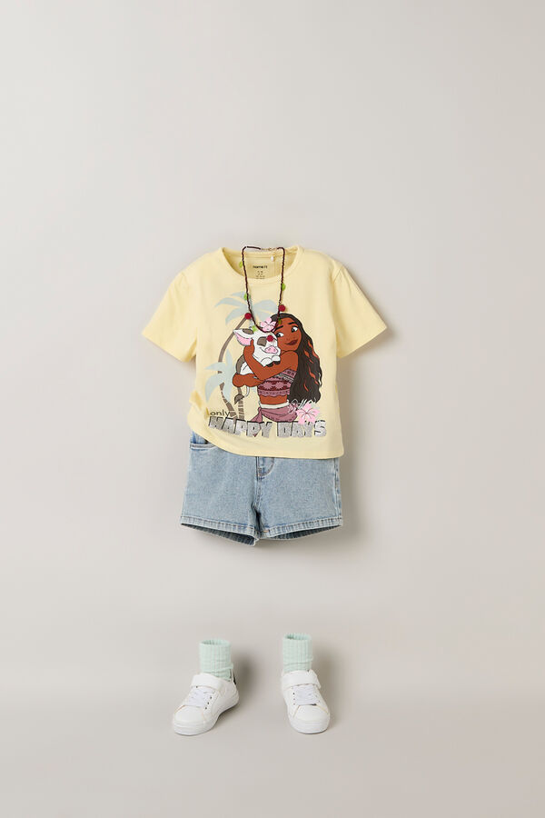 Name it Vaiana M&auml;dchen-Kurzarm-Shirt mit Print