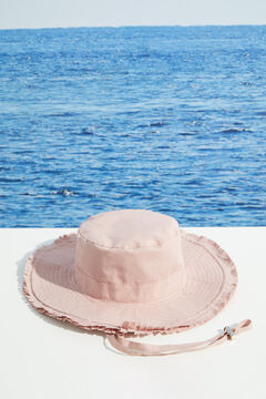 Womensecret Purple sequin 100% cotton bucket hat pink
