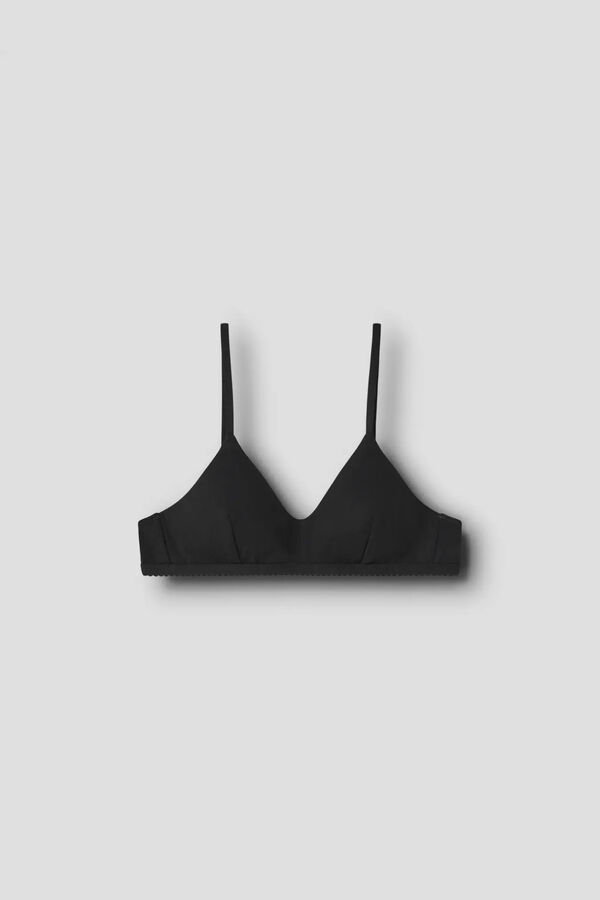 Lmtd Pack of 2 non-wired bralette bras pink