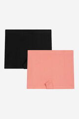 Dim Lot de 2 culottes sans coutures pour fille imprim&eacute;