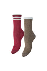 Pieces Pack Calcetines rojo