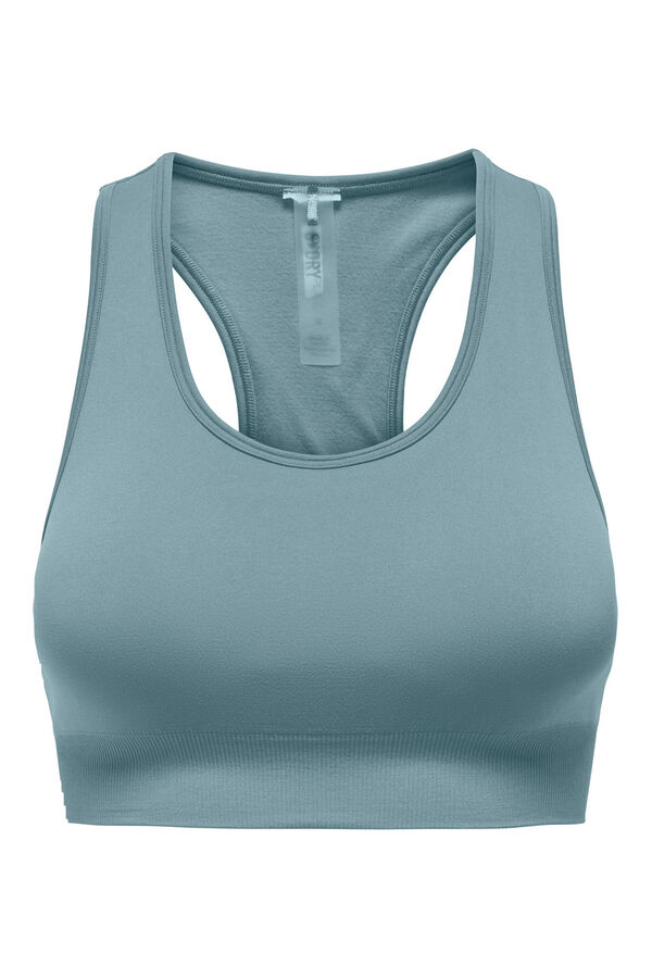 Only Play Soutien desportivo sem costura. cinzento