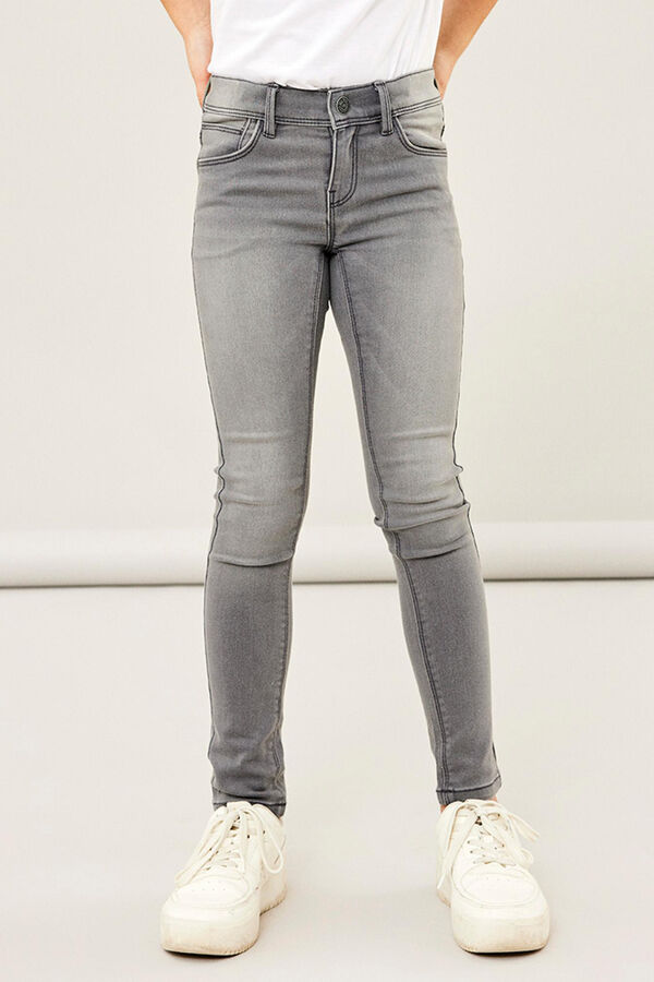 Womensecret Jeans skinny fit cinzento