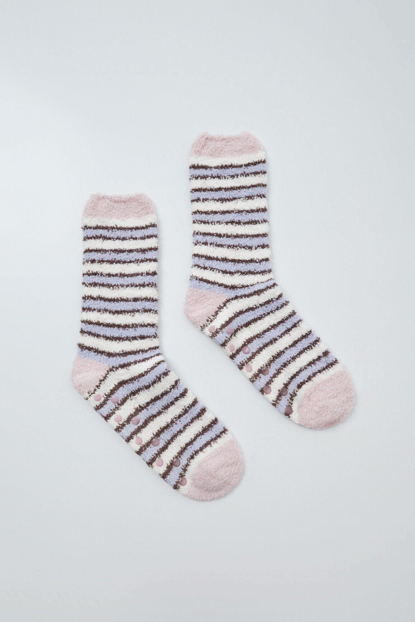 Women'secret Chaussettes longues &agrave; rayures