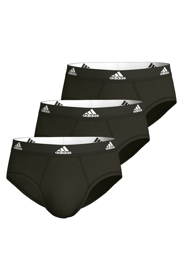 Adidas Pack de 3 calzoncillos slip Adidas   negro