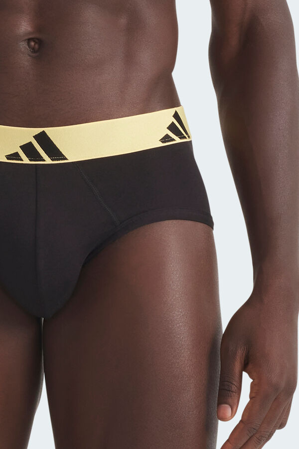 Adidas Pack of 3 logo briefs white