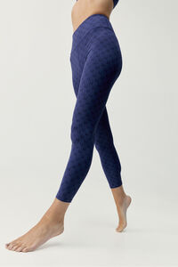 Born Living Yoga Sport-Leggings Monogram Next blau