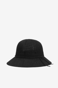 Womensecret Perforated bucket hat black