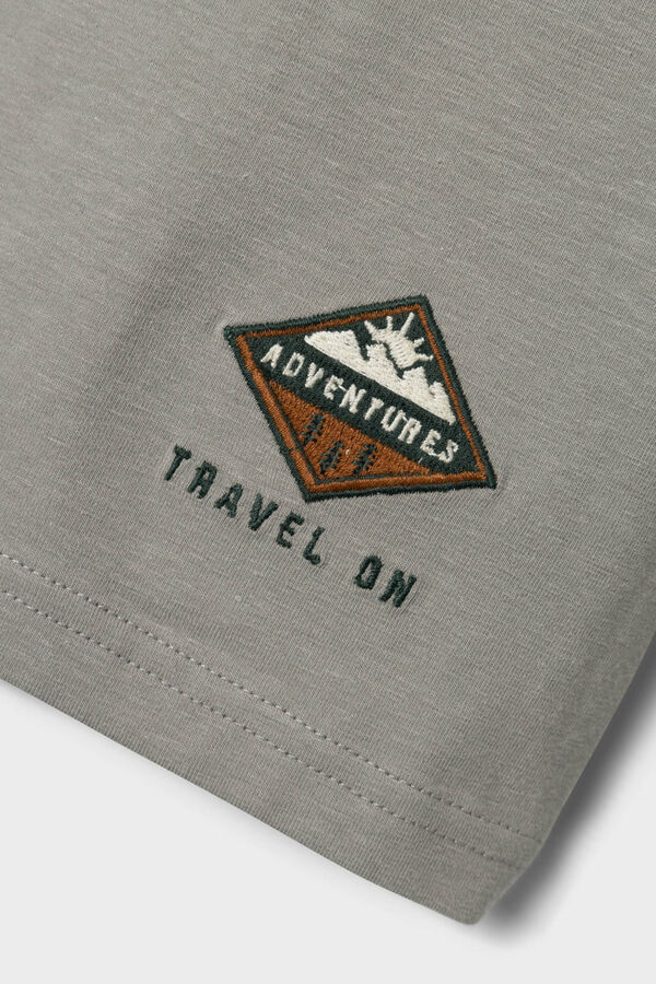 Womensecret Mountain adventure boy's t-shirt grey