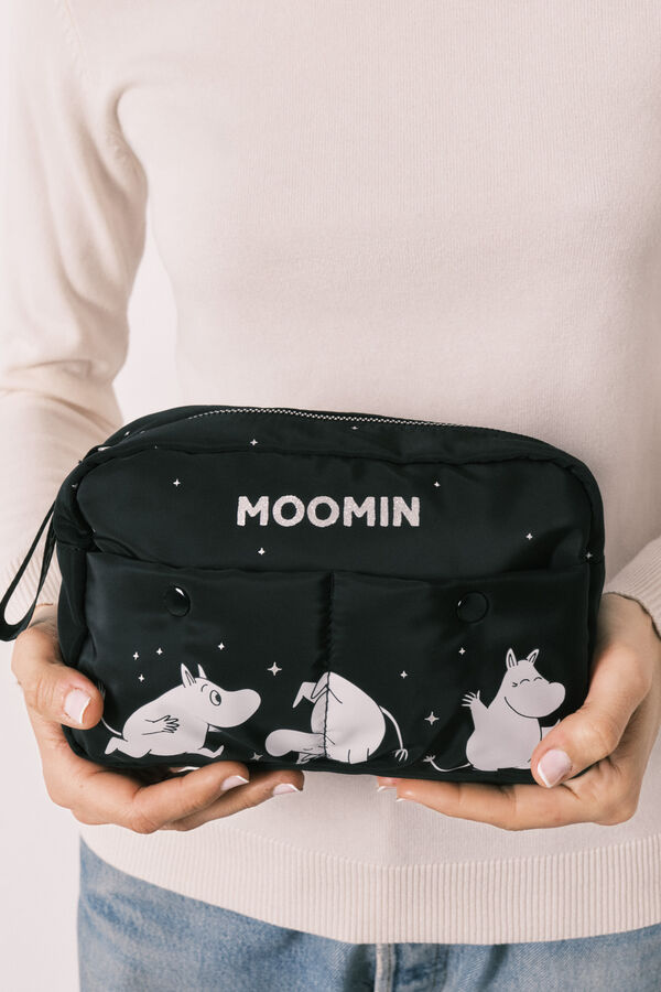 Women'secret N&eacute;cessaire m&eacute;dio em nylon preto Moomin preto