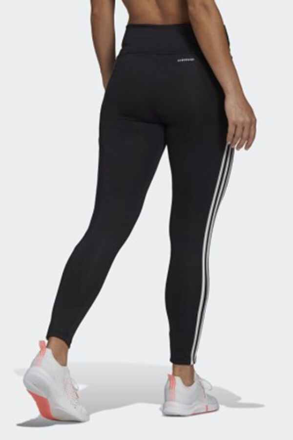Womensecret Adidas Wms Hig Rise 3-Stripes 7/8 Tight Black/White black