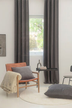 Womensecret Velur black 140 x 280 curtain noir