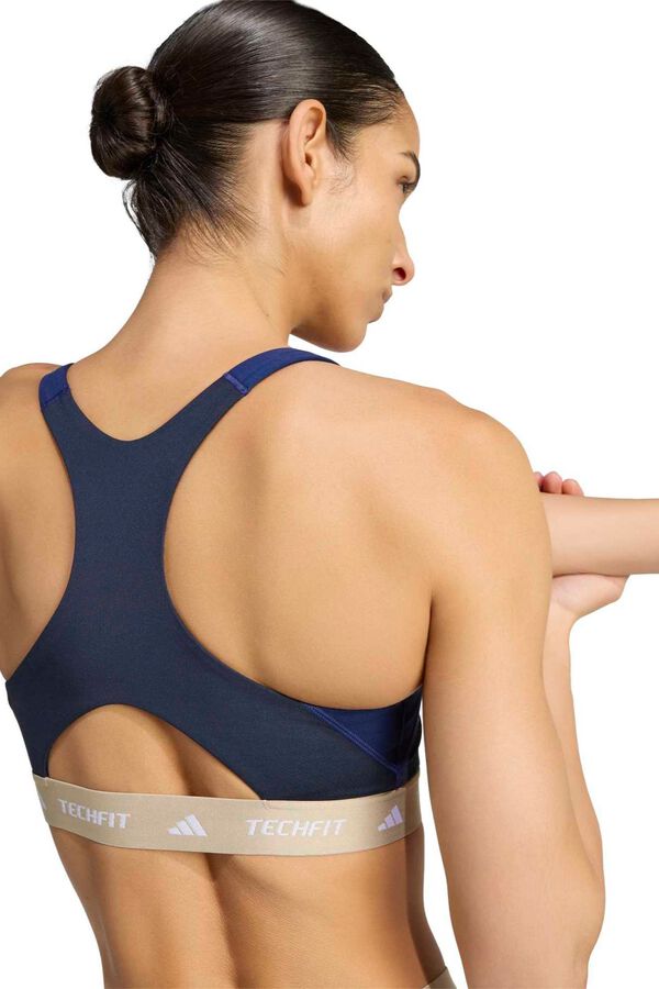 Adidas Adidas TECHFIT medium impact bra bleu