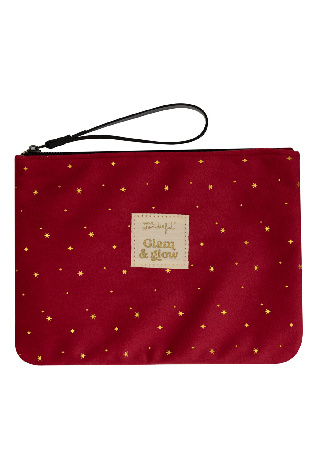 Mr. Wonderful Portatodo velvet granate - Glam & glow