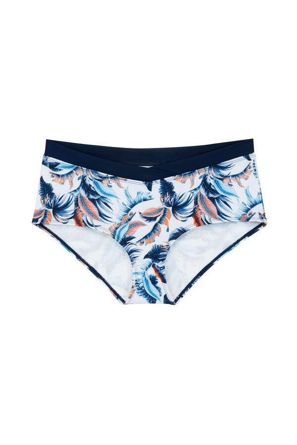Womensecret Cairns Midi Bikini Brief kék