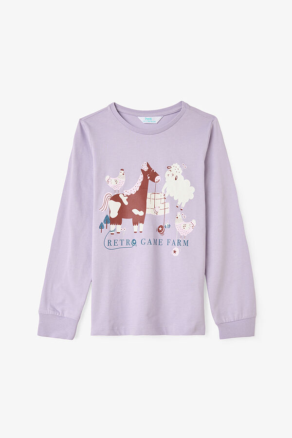 Penti Pack de 2 pijamas de algod&oacute;n de juego de yoy&oacute; para ni&ntilde;as estampado