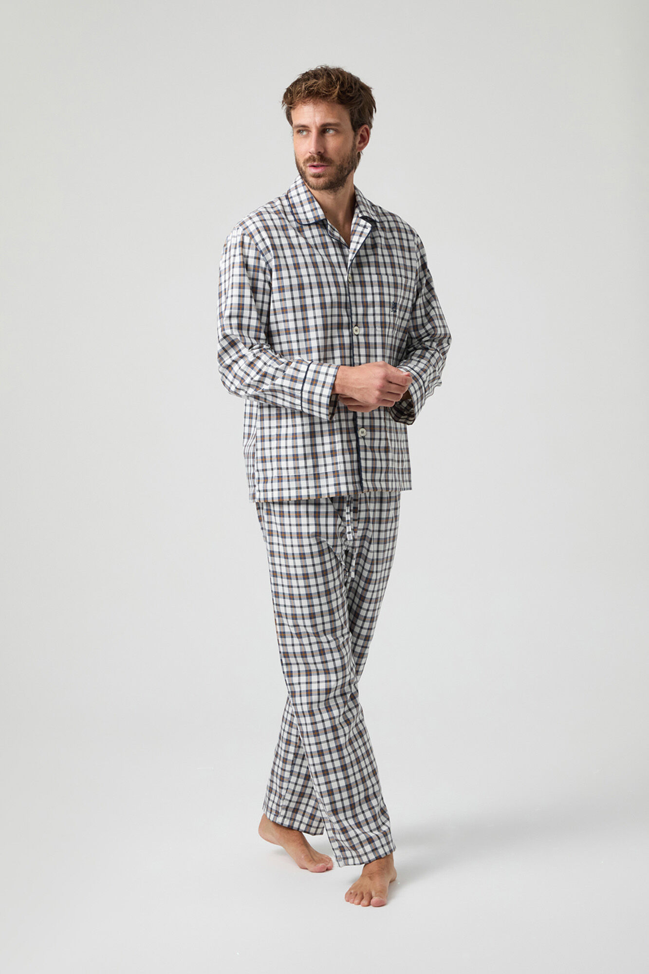 Kiff-Kiff Pijama Kiff Kiff Tipo Viyela Cuadros