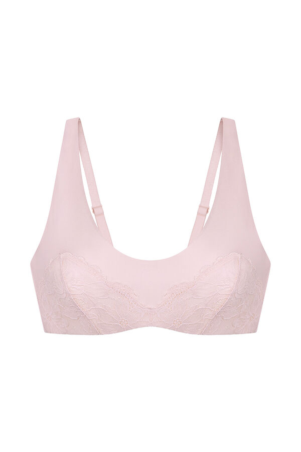 Womensecret Non Padded Wired Bra pink