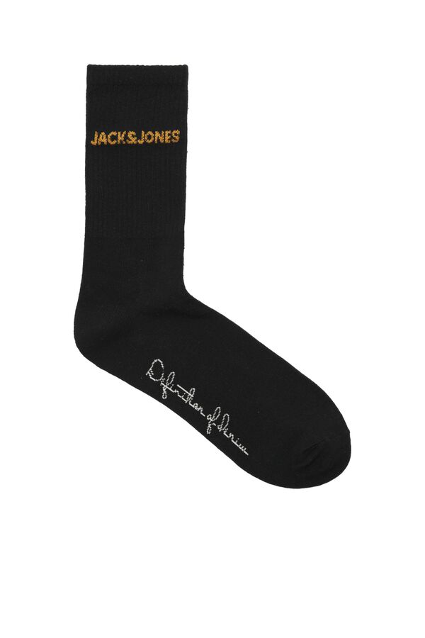 Jack & Jones Cotton tennis socks black