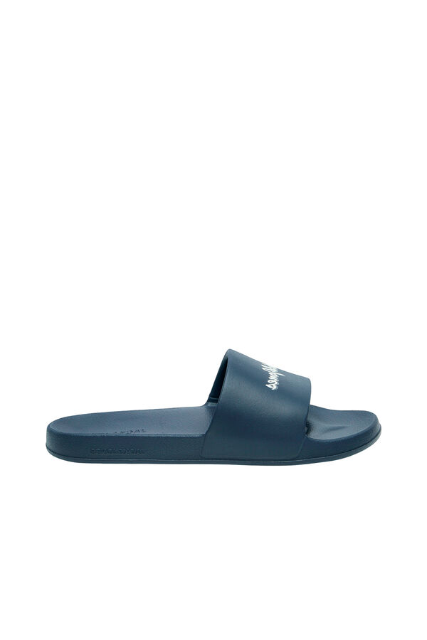 Jack & Jones Men's flip flops with logo blue
