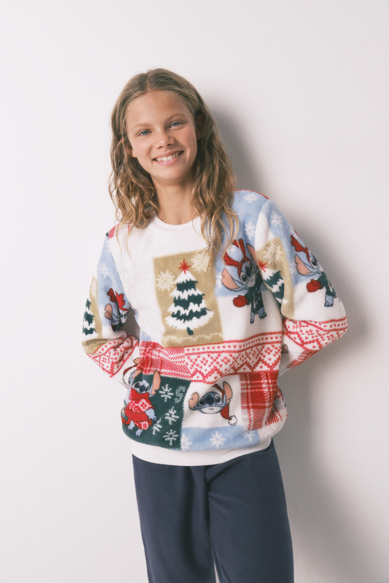 Women'secret Stitch children 'fleece fabric pyjamas