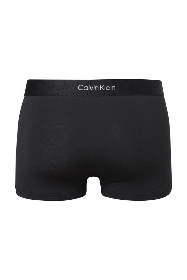 Womensecret Boxer com embossed icon Calvin Klein. preto