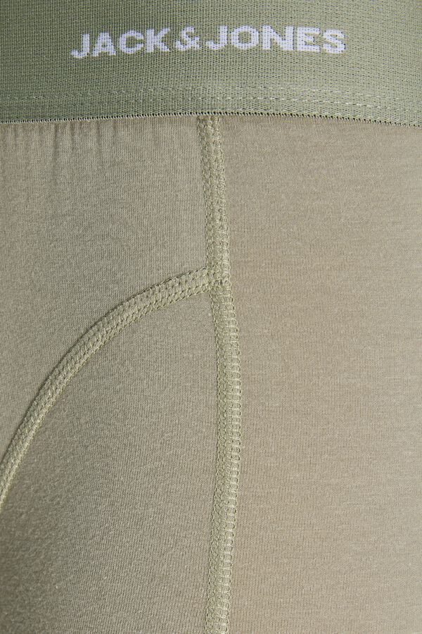 Jack & Jones Pack de 3 boxers en bambou gris