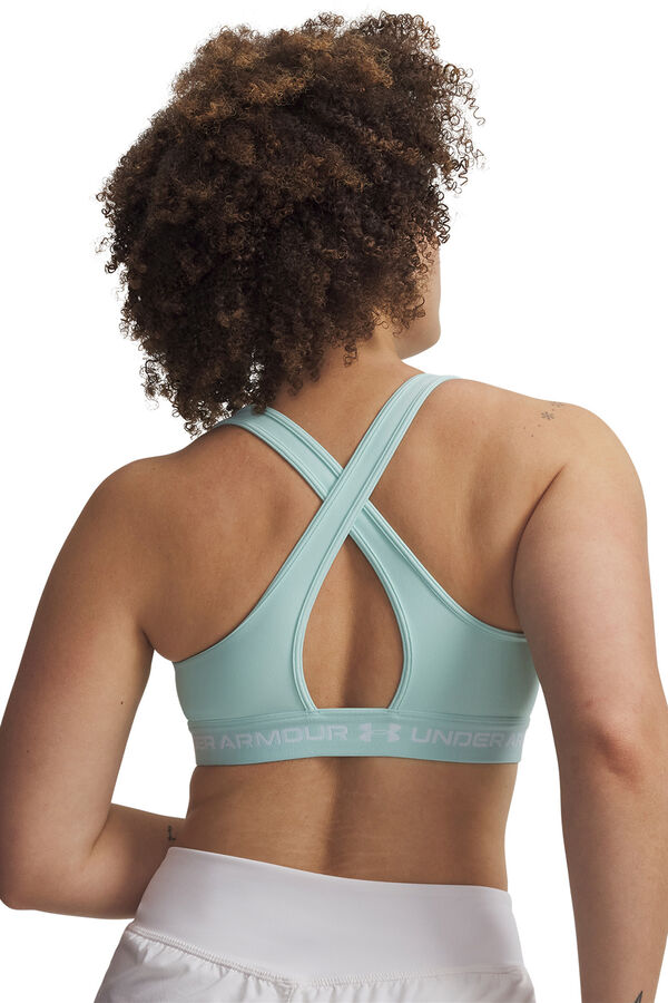 Under Armour Sujetador deportivo t&eacute;cnico azul